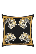 Leopardo Small Duchesse Cotton Cushion